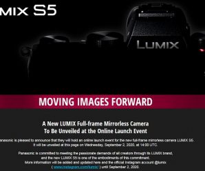 Официально названа дата анонса камеры Panasonic Lumix S5