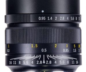 Представлен объектив Mitakon Speedmaster 17mm f/0.95 для камер системы Micro Four Thirds