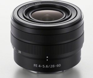 Производитель называет Sony FE 28-60mm F4-5.6 самым маленьким и легким полнокадровым зум-объективом