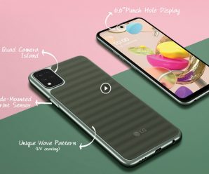 LG придумала, как очень легко сделать дизайн смартфона уникальным. LG K42 выглядит необычно