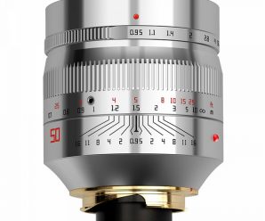 Появилось изображение серебристого варианта объектива TTartisan 50mm f/0.95 с креплением Leica M