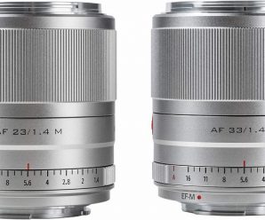 Начались продажи объективов Viltrox 23mm F1.4 STM и 33mm F1.4 STM с креплением Canon EF-M