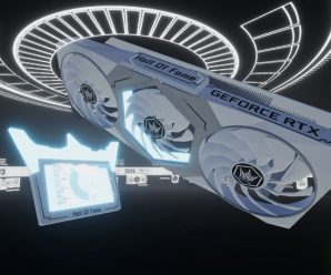 У видеокарт Galax GeForce RTX 30 HOF, похоже, будет большой экран
