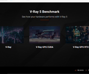 Тест Chaos Group V-Ray 5 поддерживает технологию трассировки лучей Nvidia RTX