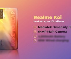 MediaTek Dimensity 800U вместо Snapdragon 888. Новые слухи о параметрах смартфона Realme Koi