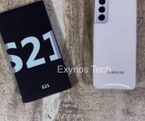 Видео дня: Samsung Galaxy S21 вместе с коробкой вживую за несколько дней до анонса