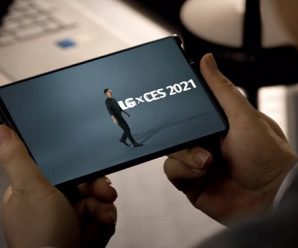 На CES 2021 показали уникальный смартфон LG Rollable с раздвижным экраном
