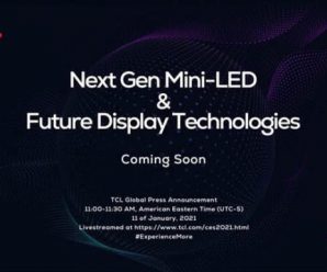Next Gen Mini-LED и технологии дисплеев будущего. TCL приглашает на CES 2021
