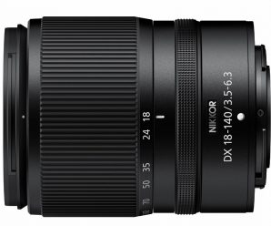 Компания Nikon объявила о разработке объектива Nikkor Z DX 18-140mm f/3.5-6.3 VR