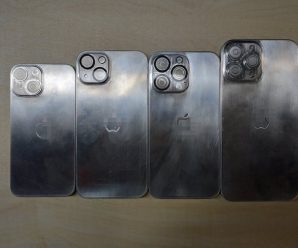 Вся линейка iPhone 13 предстала на общей фотографии: производитель чехлов поделился снимком макетов новых смартфонов