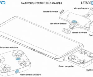 Vivo придумала смартфон с летающей камерой