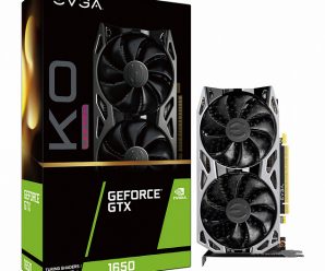 Представлена видеокарта EVGA GeForce GTX 1650 KO с GDDR6