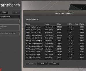 Ускоритель Nvidia A100 протестировали в OctaneBench