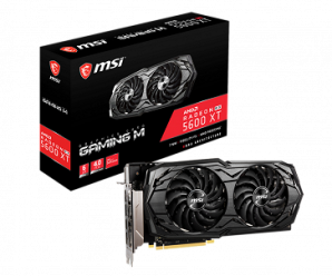 Серия видеокарт MSI Radeon RX 5600 XT Gaming M включает две модели