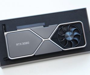 На корпусе GeForce RTX 3080 Founders Edition есть два необычных отверстия. Они нужны для крепления