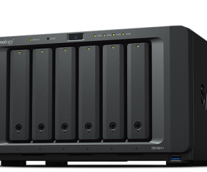 Основой сетевого хранилища Synology DS1621+ с шестью отсеками служит четырехъядерный процессор AMD Ryzen