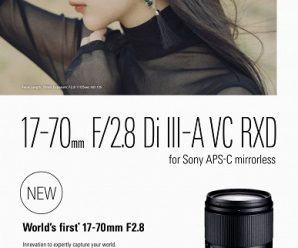 Стали известны спецификации объектива Tamron 17-70mm f/2.8 Di III-A VC RX D