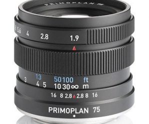 Анонсированы продажи объектива Primoplan 75 f1.9 II