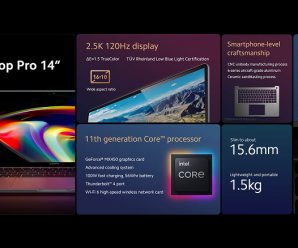 2.5К-экран, 120 Гц, 100 Вт, Core i7, 16/256 ГБ. Представлен 14-дюймовый ноутбук Xiaomi Mi Laptop Pro