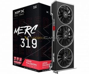 Стало известно, как будут выглядеть видеокарты XFX Radeon RX 6700 XT Speedster QICK319 и MERC319