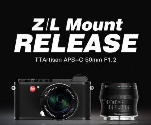 Объектив TTartisan 50mm f/1.2 стал доступен в вариантах с креплениями Nikon Z и Leica L