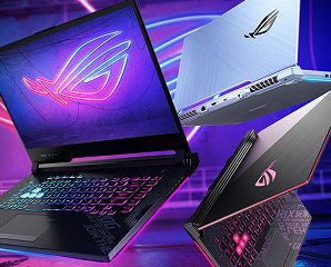 Asus ROG Strix G513QY — ноутбук для тех, кто любит AMD. Новинка основана на CPU Ryzen 9 и ещё не представленной видеокарте Radeon RX 6800M