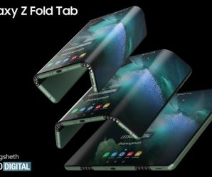 Так выглядит потенциальный Galaxy Z Fold Tab. Планшет Samsung с гибким экраном, складываемым вдвое, показали на качественных рендерах