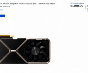 Сеть магазинов BestBuy даст возможность купить GeForce RTX 3080 Ti по рекомендованной цене