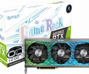 В систему охлаждения видеокарты Palit GeForce RTX 3070 Ti включены тепловые трубки запатентованной формы